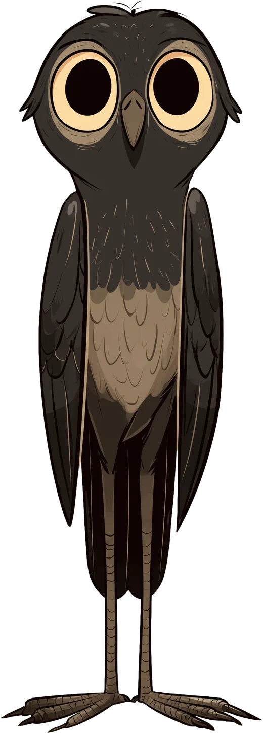 Nuke Nighthawk, a cartoon nighthawk